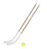 Vancouver Streethockeyschläger-Set Junior 6: 2 Schläger 115cm gerade Kelle &...