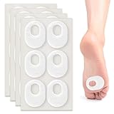 24-Stück Hühneraugen Druckschutzringe,Fußpflege Hühneraugen...