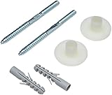 fischer 42836 Waschtischbefestigung WD 8 X 100, Metall