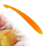 1 Pcs Orangenschäler,Zestenreißer,Apfelsinenschäler Schäler Orange,Lange...