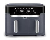 Tefal Dual Easy Fry XXL Doppelkammer-Heißluftfritteuse, 11 Liter...