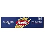 Barilla Pasta Klassische Spaghetti n.5 aus hochwertigem Hartweizen immer al...