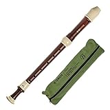 Yamaha Recorder - Alto baroque fingering, simulated rosewood with white trim