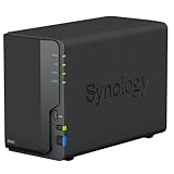 Synology DS223 2-Bay Diskstation NAS (Realtek RTD1619B Quad-Core 2GB Ram 1xRJ-45...