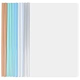 10pcs A4 Sliding Bar Binder, A4 Transparente Dokumentenordner, Schiebestab Datei...