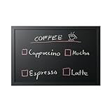 Bi-Office, Blackboard Back2Chalk Essentials, Kreidetafel mit Schwarz Matt MDF...