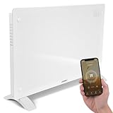 VONROC Elektroheizung energiesparend 2000W - Konvektor Heizung [24qm Räume] -...