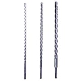 Steinbohrer Set Ø 10-14-20mm x 40cm 3-teiliges Betonbohrer Set Steinbohrer sds...