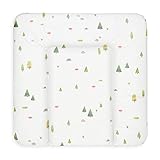 BONKY® Wickelauflage 75x72 cm - weiche Wickelunterlage - Baby...