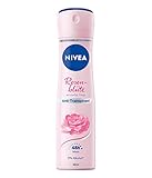 NIVEA Rosenblüte Deo Spray (150 ml), Anti-Transpirant schützt 48h vor Schweiß...