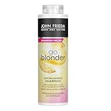 John Frieda Go Blonder Shampoo - Vorteilsgröße: 500 ml - Aufhellend - Haartyp:...