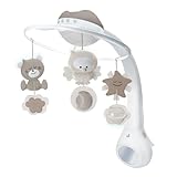 Infantino 3-in-1 Projektor Musik-Mobile, Umwandelbares Mobile, Lichtprojektor...