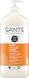 SANTE Naturkosmetik Kraft & Glanz Shampoo Bio-Orange & Kokos, 950ml...