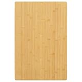 vidaXL Tischplatte, Bambustischplate für Couchtische Beistelltische,...