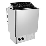 Elektrischer Saunaofen 9KW mit Interner-Integriert-Steuerung 230V Wandmontage...