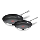 Jamie Oliver by Tefal Cook's Direct On Pfannen-Set 24/28 cm, Antihaft,...