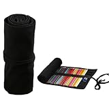 Bleistift Wrap, 1 Stück 24 Slots Leinwand Pencil Wrap, Leinwand Stifterolle...