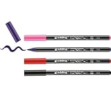 edding 4200 Porzellanpinselstift - bunte Farben - 4 Stifte - Pinselspitze 1-4 mm...