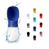 WePet Tragbare Hunde-Wasserflasche, 550 ml, Auslaufsicherer Trinknapf für Hunde...