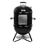 BBQ-Toro 3 in 1 Räuchertonne Ø 47 cm | Grilltonne, Holzkohlegrill, Feuerschale...