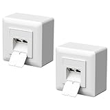 FGB 2X CAT6a Universal Netzwerkdose Anschlussdose Datendose Netzwerkbuchse 2...