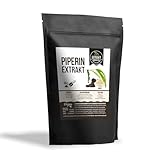 Schwarzer Pfeffer Extrakt | 50g Pulver davon 10g Piperin Extrakt (95%) und 40g...