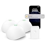 Meross Smart Wassermelder WLAN Wasseralarm 3St. für HomeKit, Wassersensor mit...