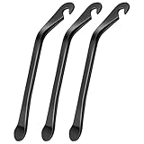 3 Stück Reifenheber Fahrrad, 120 x 7mm Kohlenstoffstahl Montierhebel...