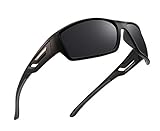 PUKCLAR Herren Sportbrille Polarisierte Sonnenbrille Fahrerbrille UV400 Schutz...
