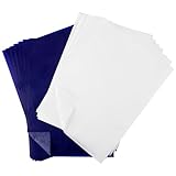 Jostift 100 Blatt Durchschlagpapier Kohlepapier Pauspapier A4,Weiß...