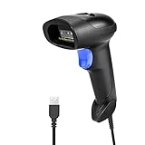 NetumScan USB 1D-Barcode-Scanner, kabelgebundener Handheld-CCD-Barcode-Leser,...