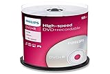 Philips DVD+R Rohlinge (4.7 GB Data/ 120 Minuten Video, 16x High Speed Aufnahme,...