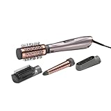 BaByliss Air Style 1000 Warmluftbürste mit 4 Aufsätzen zum Trocknen, Locken,...