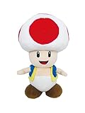 San-Ei - Super Mario - Toad Plüsch - Nintendo lizensiert 20cm