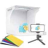 PULUZ Mini Fotostudio Lichtzelte einstellbar Light Box Fotobox Kit Tragbarer...