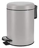 Kosmetikeimer One, Farbe: Platin, Material: Edelstahl/PP, Größe: Eimer 3 Liter...