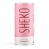 SHEKO Strawberry Erdbeere Mahlzeitersatz Shake - 25 Shakes pro Dose -...