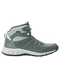 Jack Wolfskin Damen Woodland 2 Texapore MID W Walking-Schuh, Hedge Green, 37 EU