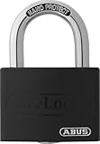 ABUS Vorhängeschloss T65AL/40 myLOCK - individuell beschreibbar - Spindschloss...