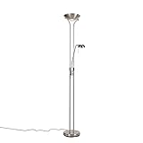 QAZQA - Modern Stehleuchte I Stehlampe I Standleuchte I Lampe I Leuchte aus...