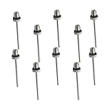 Lmyzcbzl Ball Pumpe Nadel, 10 Pcs Ballpumpe Nadeln, Luftpumpennadel, Doppelloch...
