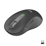 Logitech Signature M650 L Kabellose Maus - für große Hände, Leise Klicks,...