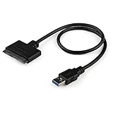 StarTech.com SATA auf USB Kabel - USB 3.0 auf 2.5' SATA III Festplatten Adapter...