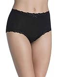 Nina von C. Damen-Taillenslip 3er-Pack Modal schwarz Größe 38