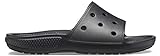 Crocs unisex-adult Classic Slide Slide Sandal, Black, 43/44 EU