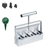 Handgehaltener Bodenblocker, 4 Gitter Soil Block Maker für Soil Block, Manuelle...
