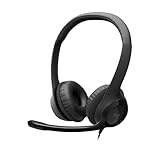 Logitech H390 Kopfhörer mit Mikrofon, Stereo-Headset, Mikrofon mit...