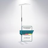 LUXULA Büro Stehlampe LED, dimmbar, CRI98 Vollspektrum, UGR