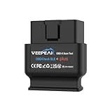 Veepeak OBDCheck BLE+ Bluetooth OBD II EOBD Diagnosegerät Adapter Stecker Auto...