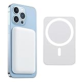 Wireless Powerbank für iPhone, Magnetische Power Bank 5000mAh...